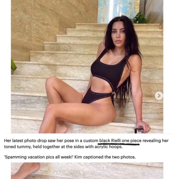 NWT Rielli Brand One Piece - Picture 1 of 2